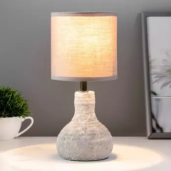 Настольная лампа «Лина» Е14 40 Вт серый 202031 см RISALUX