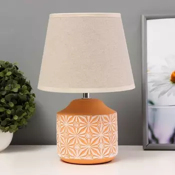 Настольная лампа «Лиода» Е14 40 Вт бежевый 202029 см