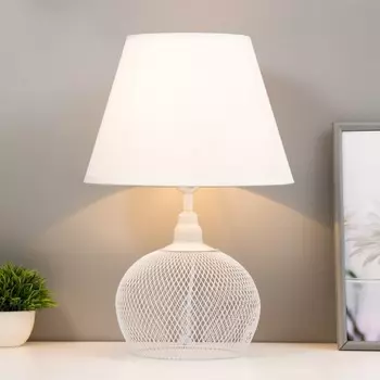 Настольная лампа «Лофт» E27 40 Вт белый 222241 см RISALUX