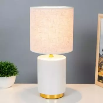 Настольная лампа «Лорена» Е27 40 Вт бежевый 171736 см RISALUX