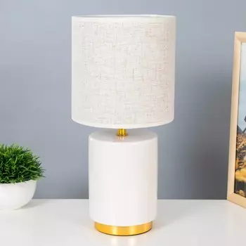 Настольная лампа «Лорена» Е27 40 Вт бежевый 171736 см RISALUX