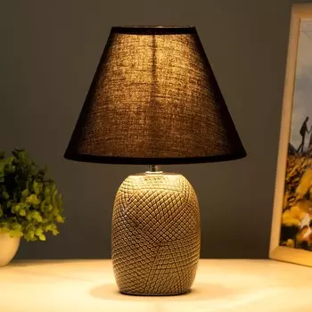 Настольная лампа «Лоренза» Е14 40 Вт чёрный 202028.5 см RISALUX