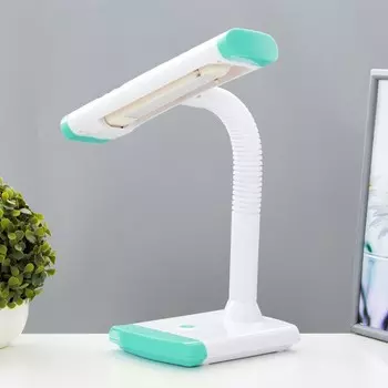 Настольная лампа «Люсиль» КЛЛ 5 Вт бело-голубой 31.518.541.5 см RISALUX