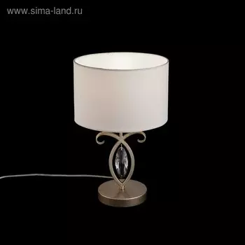 Настольная лампа Luxe, 1x40Вт E27 золото