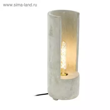 Настольная лампа LYNTON 60Вт E27 серый