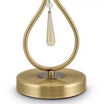 Настольная лампа Madeline, 1x40Вт E14, цвет латунь