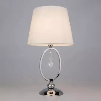 Настольная лампа Madera 60Вт E14 хром