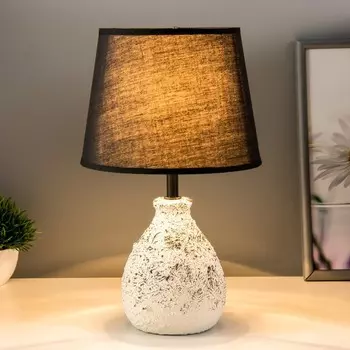 Настольная лампа «Магда» Е14 40 Вт черный 202033 см RISALUX