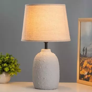 Настольная лампа «Магда» Е14 40 Вт серый 22.522.537 см RISALUX