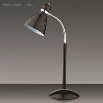 Настольная лампа MANSY 60Вт E27 черный