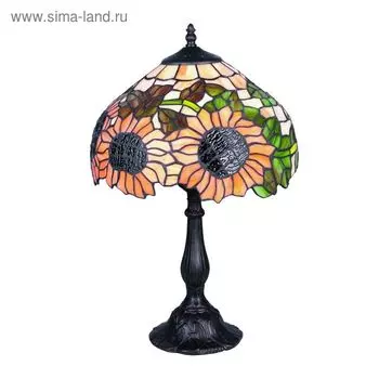 Настольная лампа Margareta E27, 1x60W разноцветный 30x30x50см