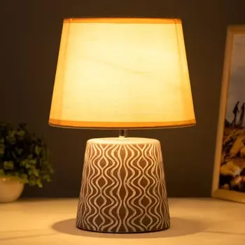 Настольная лампа «Маура» Е14 40 Вт кофе 232333 см RISALUX