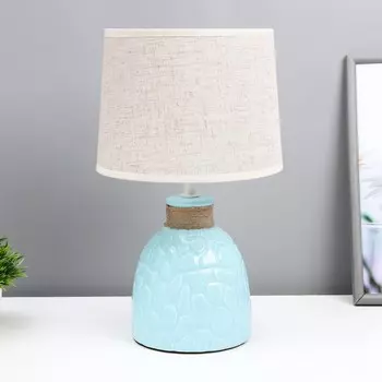 Настольная лампа «Медея» Е14 40 Вт голубой 202033 см RISALUX