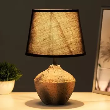 Настольная лампа «Мила» Е14 40 Вт коричневый черный 202033 см RISALUX