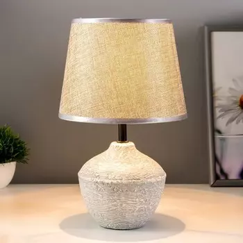 Настольная лампа «Мила» Е14 40 Вт серый 202033 см RISALUX