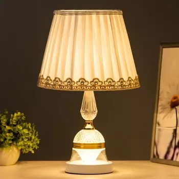 Настольная лампа «Мира» Е27 40 Вт белый 252541 см RISALUX