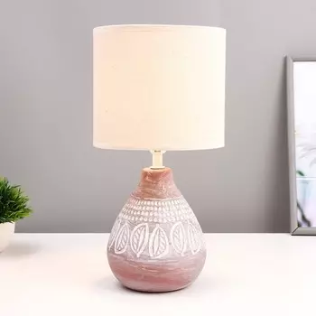 Настольная лампа «Моника» Е14 40 Вт шоколадный 171733 см RISALUX