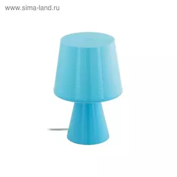 Настольная лампа MONTALBO 40Вт Е14 синий