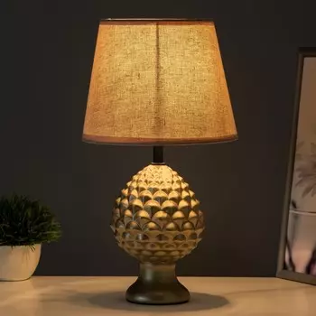 Настольная лампа «Мухамера» Е27 40 Вт золото 191937 см RISALUX