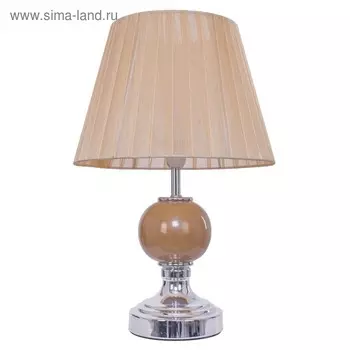 Настольная лампа Nama 40Вт E14, жёлтый 24x24x40 см