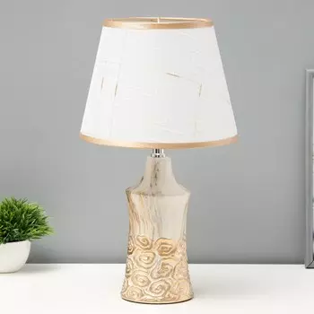 Настольная лампа «Наоми» Е14 40 Вт бежево-золотой 232340 см