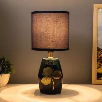 Настольная лампа «Натюр» E14 40 Вт синий 12.512.528 см RISALUX