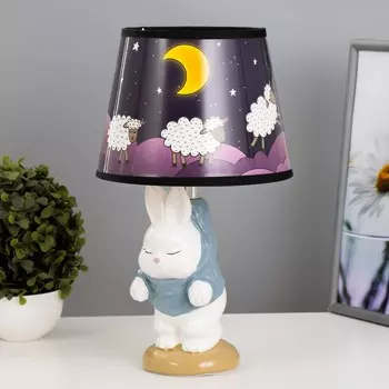 Настольная лампа с абажуром RISALUX «Ночка », Е14, 15 Вт, 202034 см, МИКС