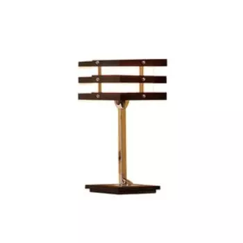 Настольная лампа «Одиссей», 1x60Вт E14, коричневый 23x16x30,5 см