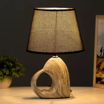 Настольная лампа «Пьет» E14 40 Вт серый 232334 см RISALUX