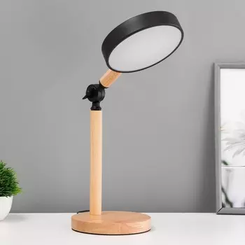 Настольная лампа «Пиатти» LED 5 Вт 4000К USB черный 152545 см RISALUX