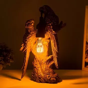 Настольная лампа «Попугаи» Е27 40 Вт золото 211234 см RISALUX