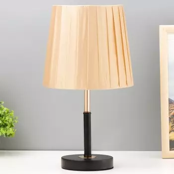 Настольная лампа «Риволи» Е27 40 Вт черный золото 191936 см RISALUX