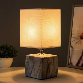 Настольная лампа «Сафари» Е27 40 Вт фиолетовый 12.512.529 см RISALUX