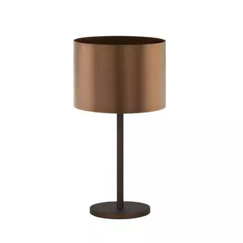 Настольная лампа SAGANTO 1, 1x60Вт E27, цвет коричневый
