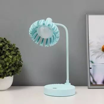 Настольная лампа «Санди» LED 4 Вт USB АКБ синий 11.714.518 см