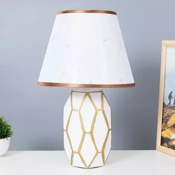 Настольная лампа «Сантано» E14 40 Вт бело-золотой 202539 см RISALUX