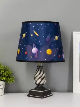 Настольная лампа «Шанталь» 1хЕ14 40 Вт серый 242424 см RISALUX