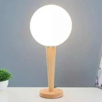 Настольная лампа "Шар" E27 15Вт 18х18х43 см