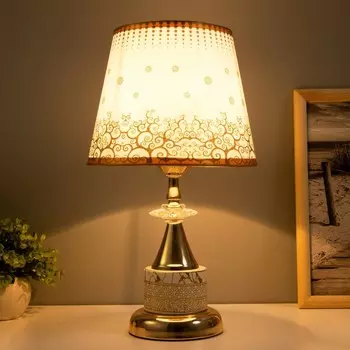 Настольная лампа «София» Е27 40 Вт золото 222240 см RISALUX