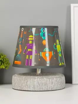 Настольная лампа «Суше» E27 40 Вт серый 202023 см RISALUX