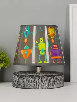 Настольная лампа «Суше» E27 40 Вт черный 202023 см RISALUX