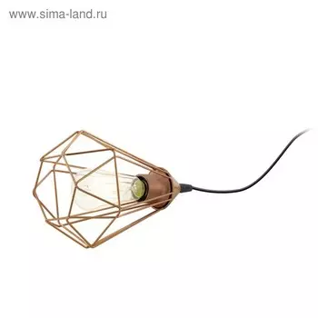 Настольная лампа TARBES 1x60Вт E27, венге 17,5x17,5x26,5 см