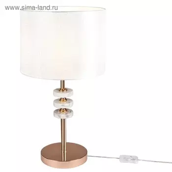 Настольная лампа Tiana 1x40Вт E14 золото