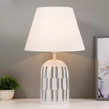 Настольная лампа «Трезария» E27 40 Вт белый 272742 см RISALUX