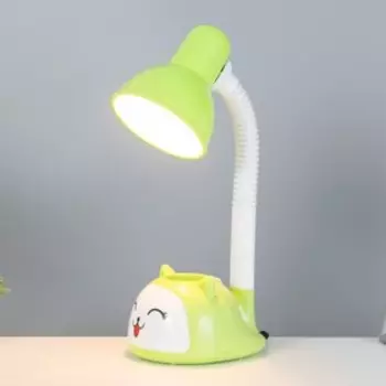 Настольная лампа "Улыбка" Е27 15Вт нежно-зеленый 13х16х40 см RISALUX