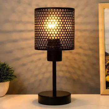 Настольная лампа «Вайна» Е27 40 Вт черный 131214 см RISALUX