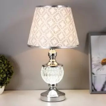 Настольная лампа Василиса E27 40 Вт хром 252547 см RISALUX