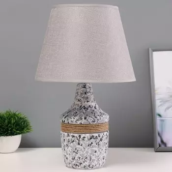 Настольная лампа« Янита» Е14 40 Вт серый 252540 см