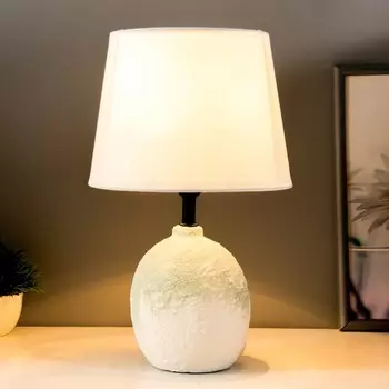 Настольная лампа «Зефир» Е14 40 Вт белый голубой 303033 см RISALUX