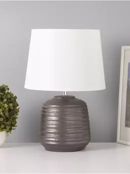 Настольная лампа «Жосефина» 115 Вт Е14 серебро 252536 см